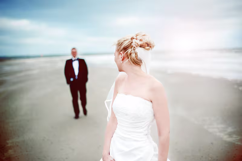 Hochzeitsmoment, festgehalten von Dennis König