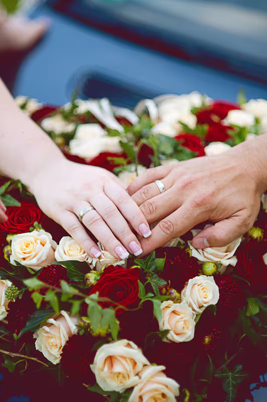 Hochzeitsmoment, festgehalten von Dennis König