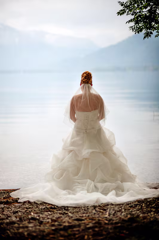 Brautpaar, fotografiert von Dennis König