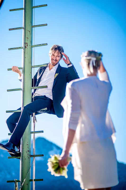 Hochzeitsmoment, festgehalten von Dennis König