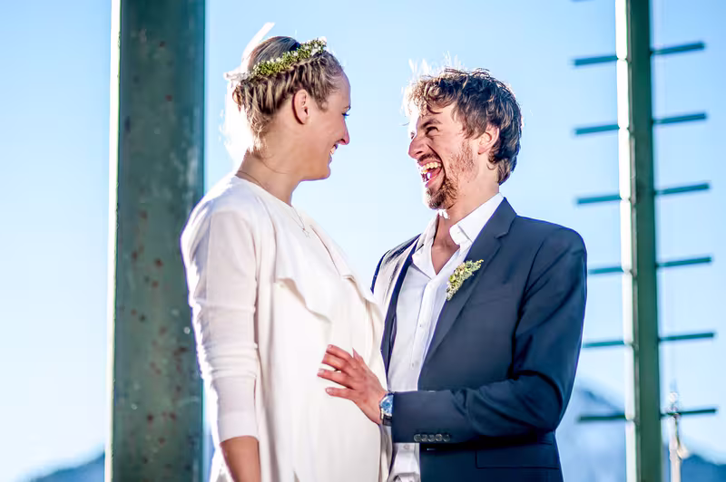 Hochzeitsmoment, festgehalten von Dennis König