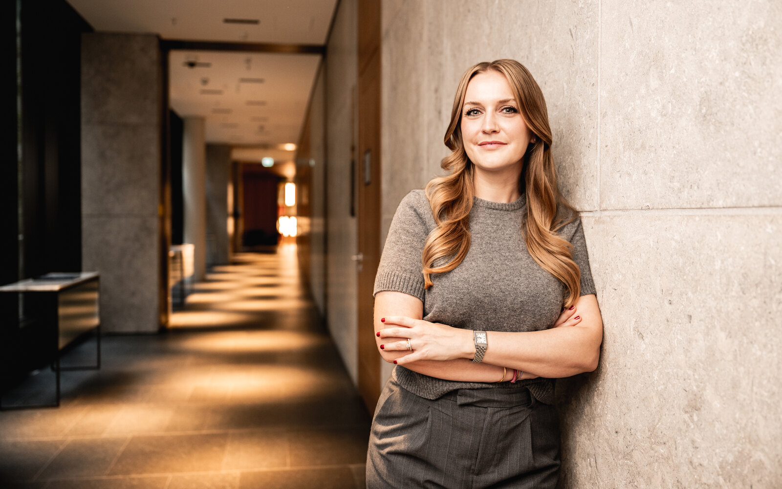 Mitarbeiterin im Unternehmen