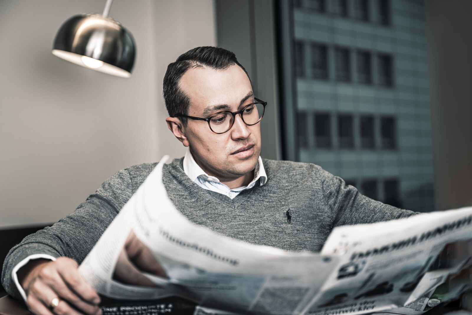 Mitarbeiter im Arbeitsalltag